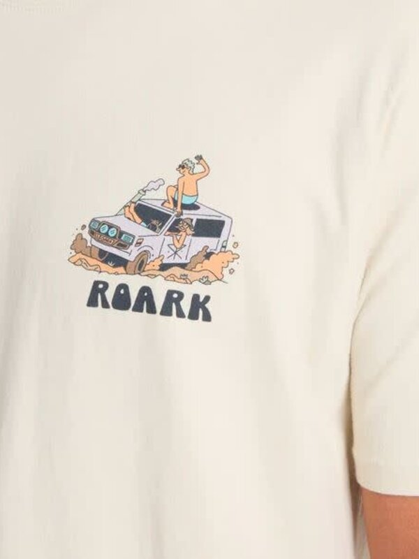 T-shirt homme premium road trip ivory