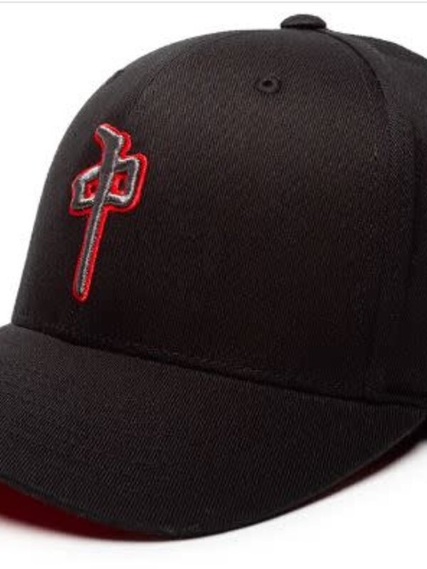 Red Dragon Casquette homme rds flex fit og puffy black charcoal red