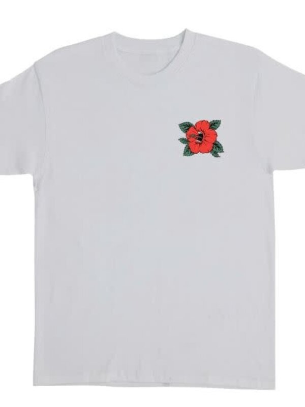 Santa Cruz T-shirt homme santa cruz screaming hibiscus dot ash