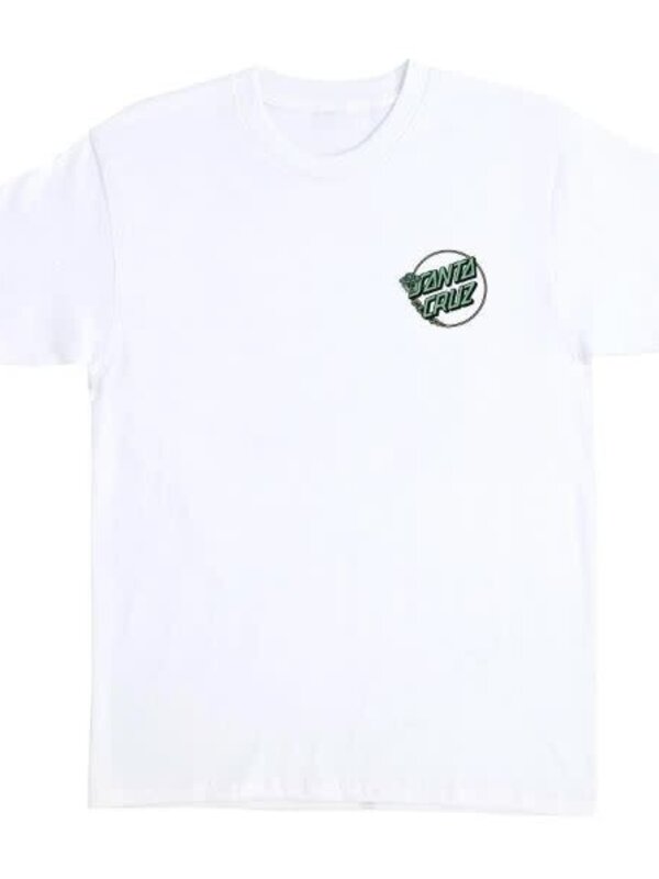 Santa Cruz T-shirt homme santa cruz winkowski dope planet 2 dot white