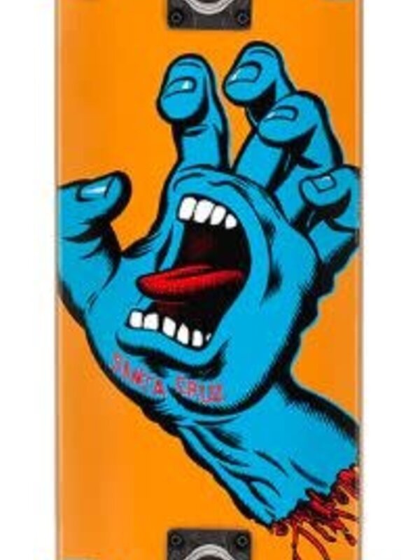 Santa Cruz Skateboard complete sreaming hand
