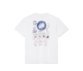 T-shirt homme social side white