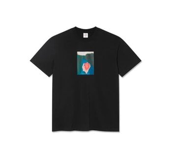 T-shirt homme heart in hand black