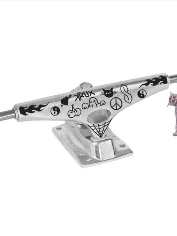 Krux Trucks k5 doodle 2pk silver