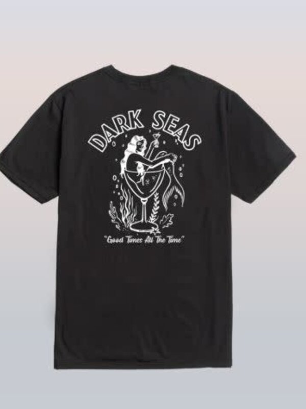 Dark seas T-shirt homme chill out black