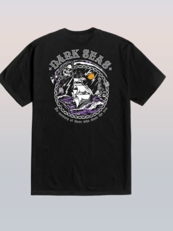 Dark seas T-shirt homme chose the sea black
