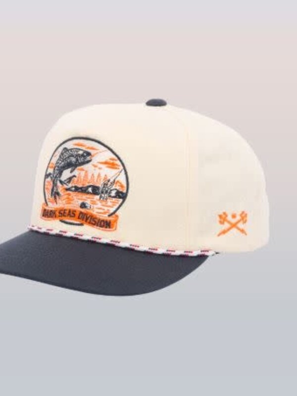 Dark seas Casquette homme whitley snapback white/navy