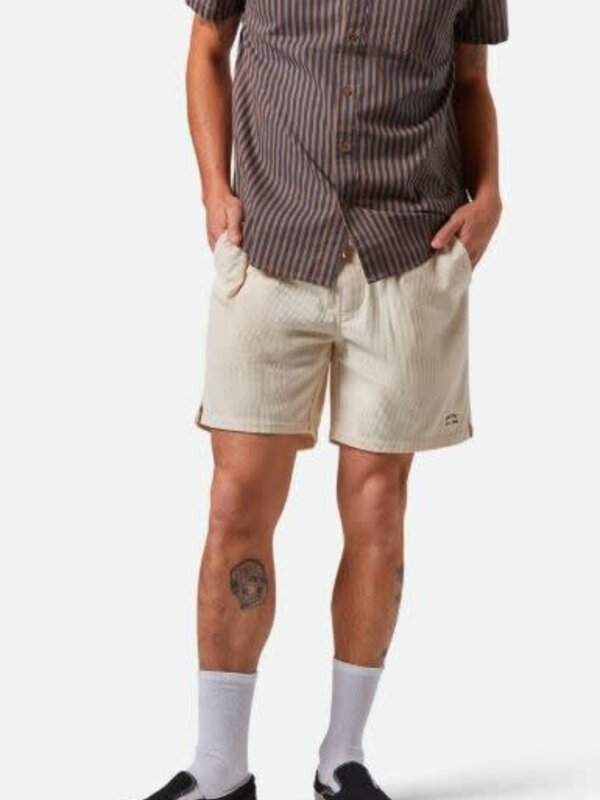 Brixton Short homme everyday corduroy whitecap