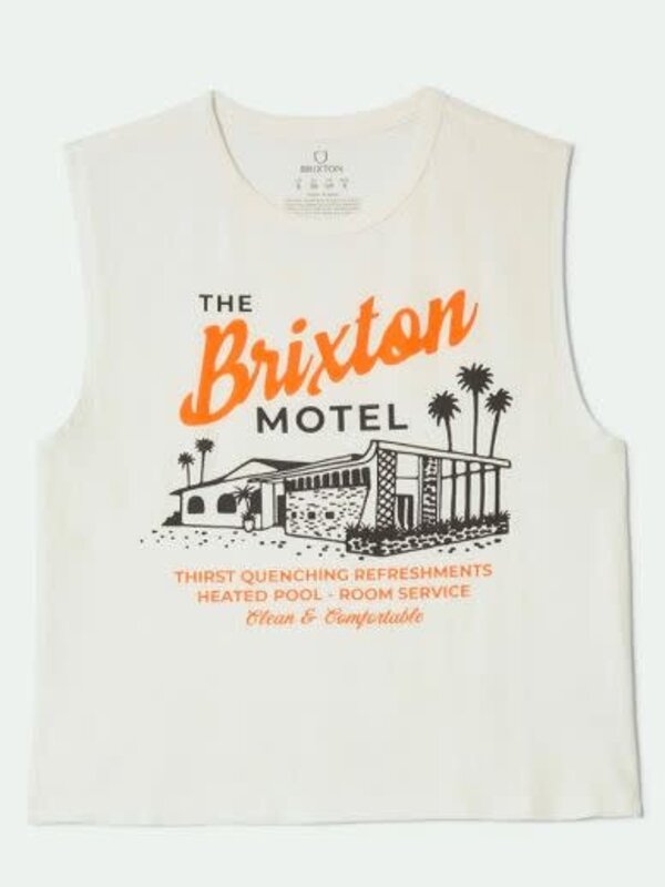 Brixton Camisole femme  brixton muscle tank off white