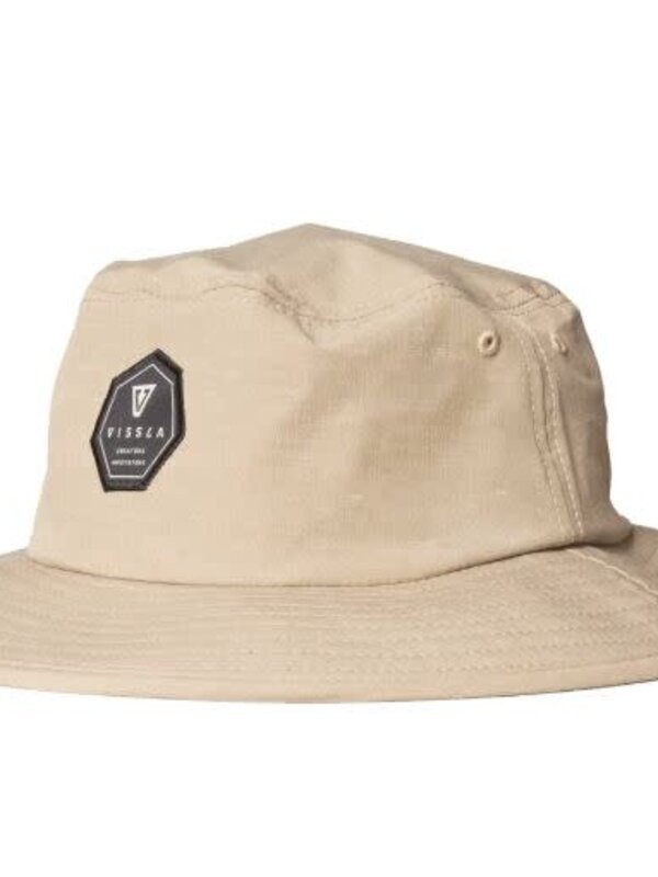 Vissla Chapeau stoke'm eco bucket hat khaki