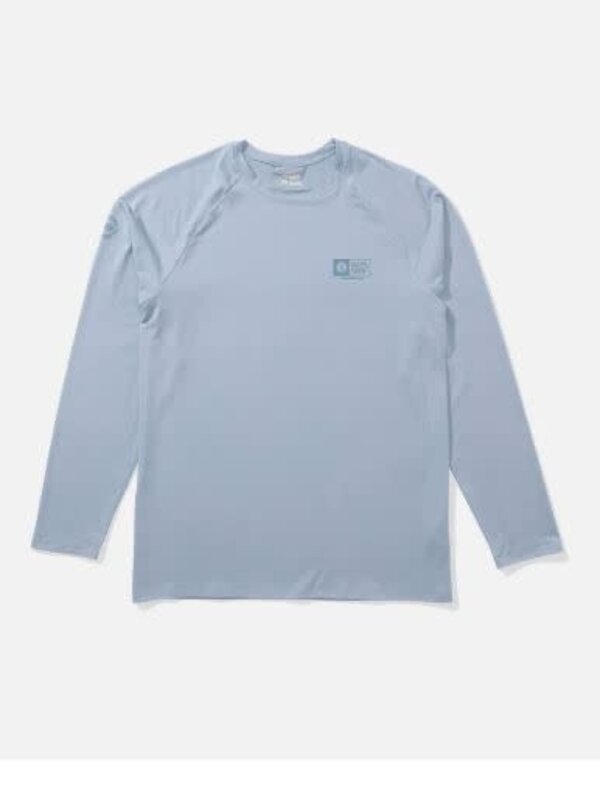 salty crew Chandail long mariner lite uv blue fog