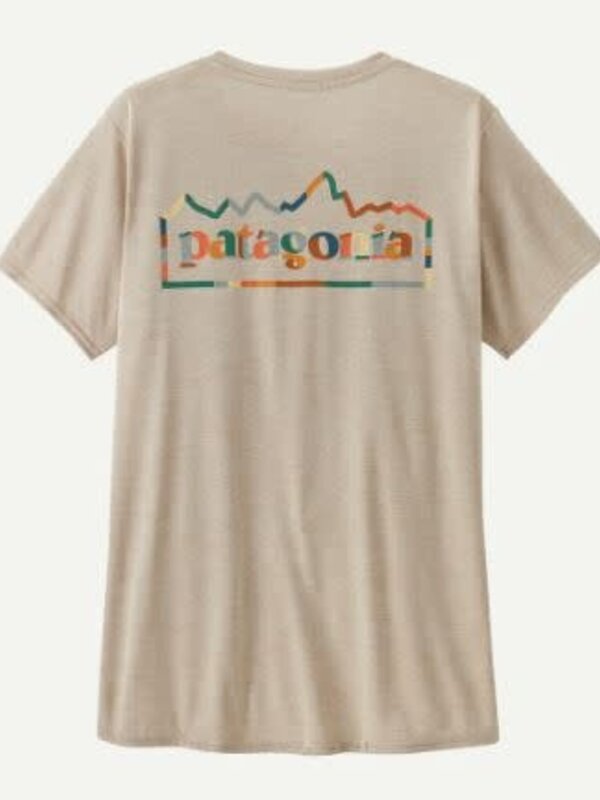 Patagonia T-shirt femme cap cool daily graphic unity fitz pumice x-dye