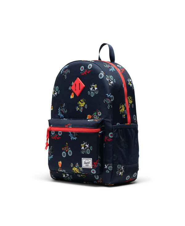 Sac à dos junior heritage herschel monster trucks
