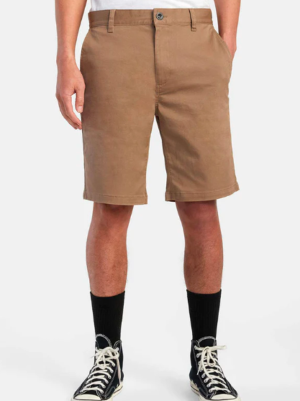 rvca Short homme weekend stretch 20'' dark khaki