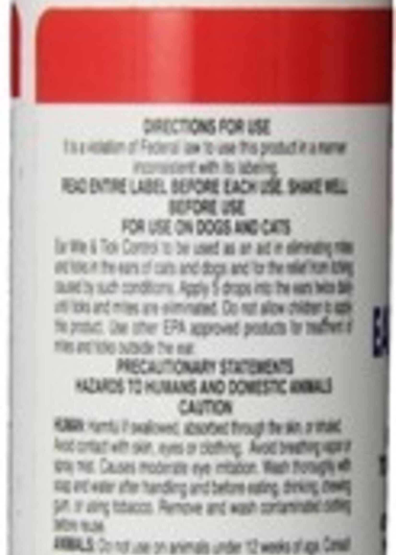 Cardinal Remedy + Recovery Ear Mite & Tick Control 4 oz