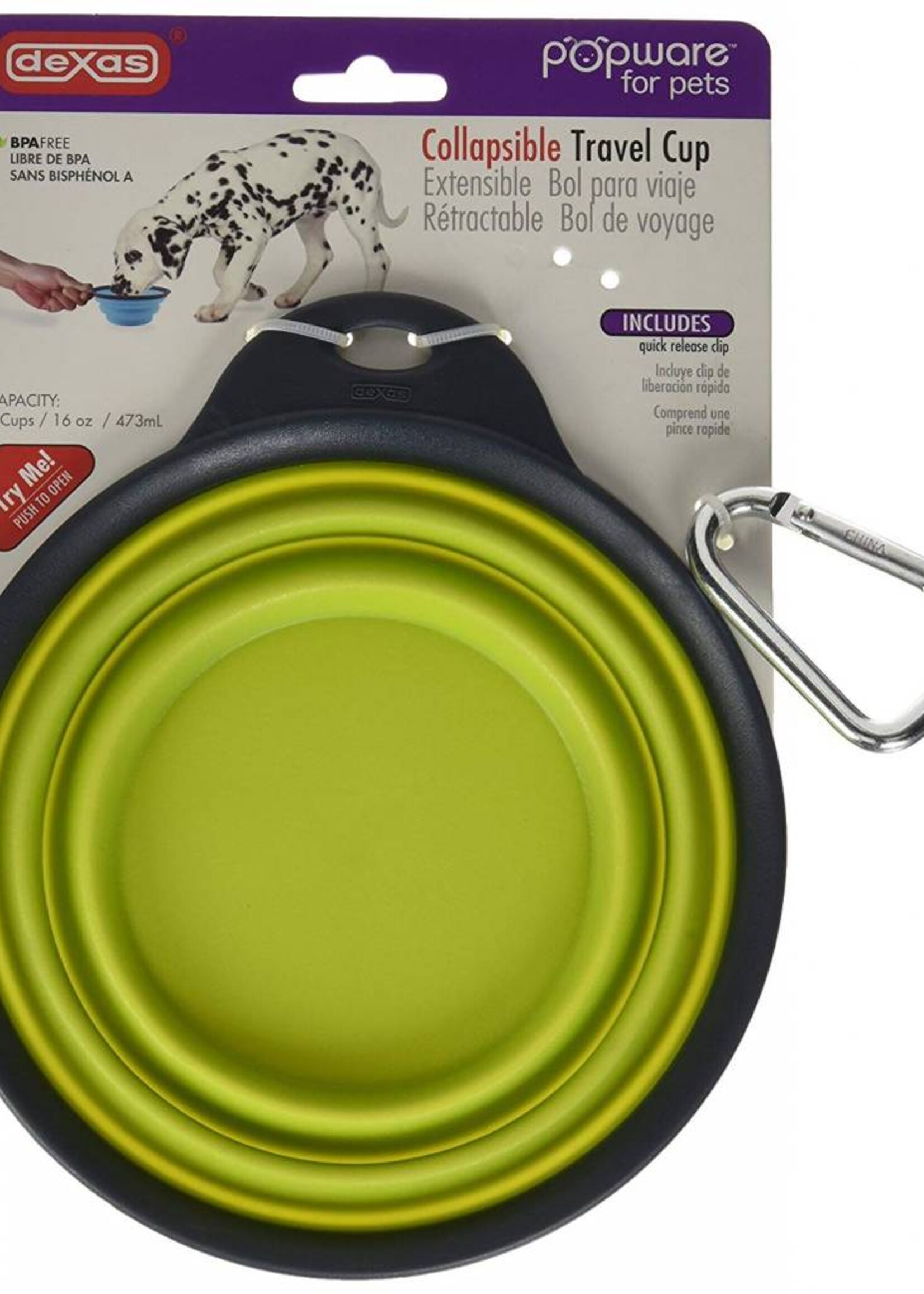Dexas Dexas Popware Collapsible Travel Cup