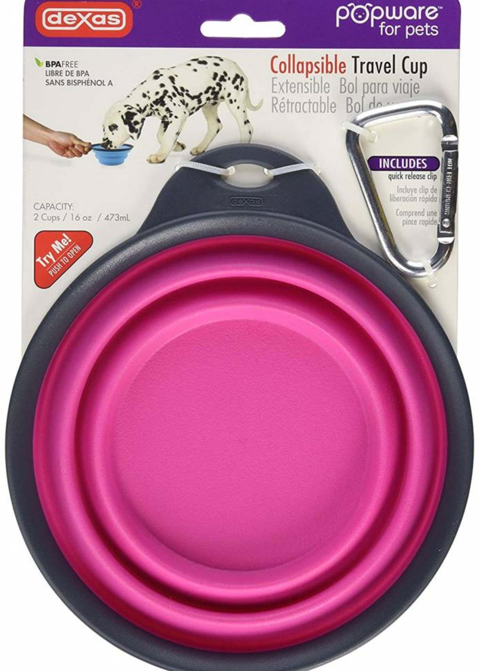 Dexas Dexas Popware Collapsible Travel Cup