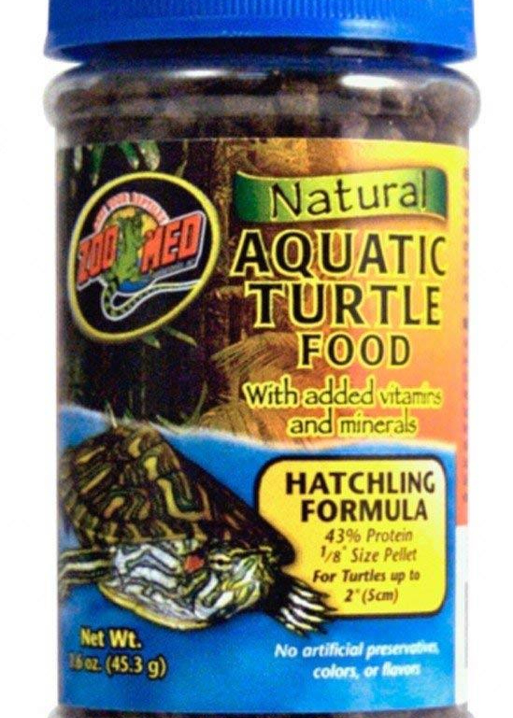 Zoo Med Zoo Med Natural Aquatic Turtle Food Hatchling Formula 1.6 oz