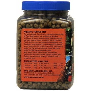 Zoo Med Zoo Med Natural Aquatic Turtle Food Growth Formula 7.5 oz