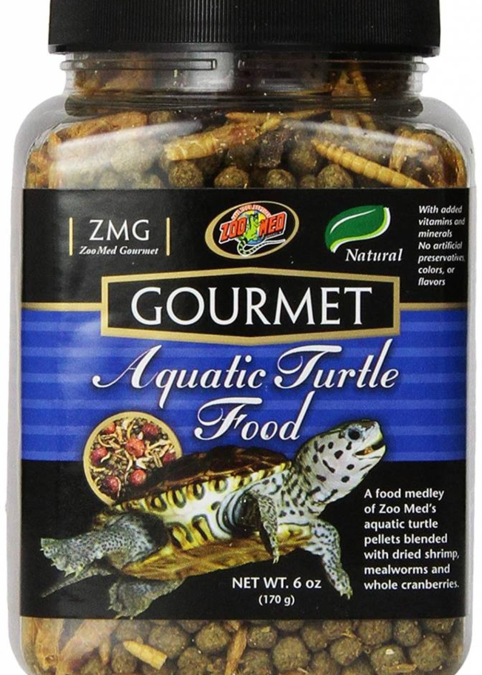 Zoo Med Zoo Med Gourmet Aquatic Turtle Food 6 oz