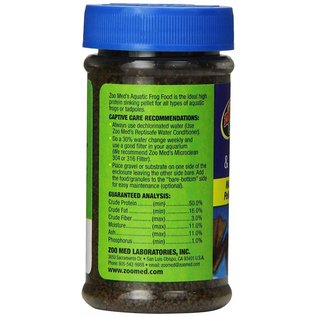 Zoo Med Zoo Med Aquatic Frog & Tadpole Food 2 oz