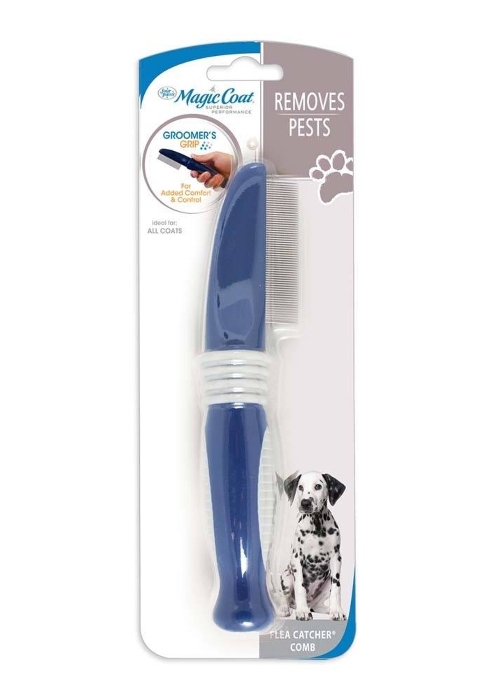 Four Paws Four Paws Magic Coat Flea Comb Groomer's Grip