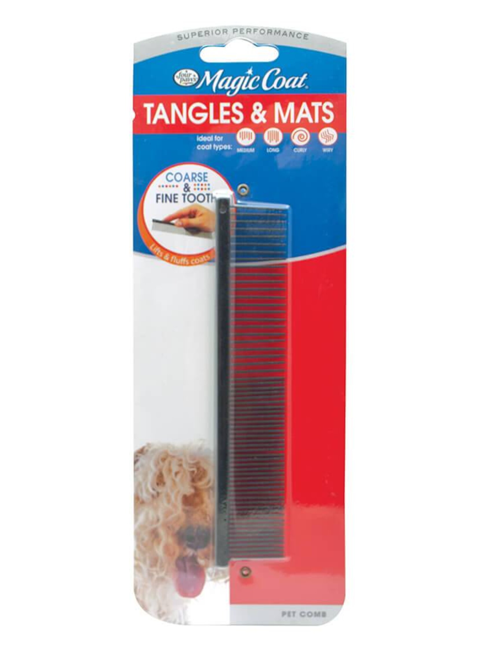 Four Paws Four Paws Magic Coat Pet Comb Tangles & Mats