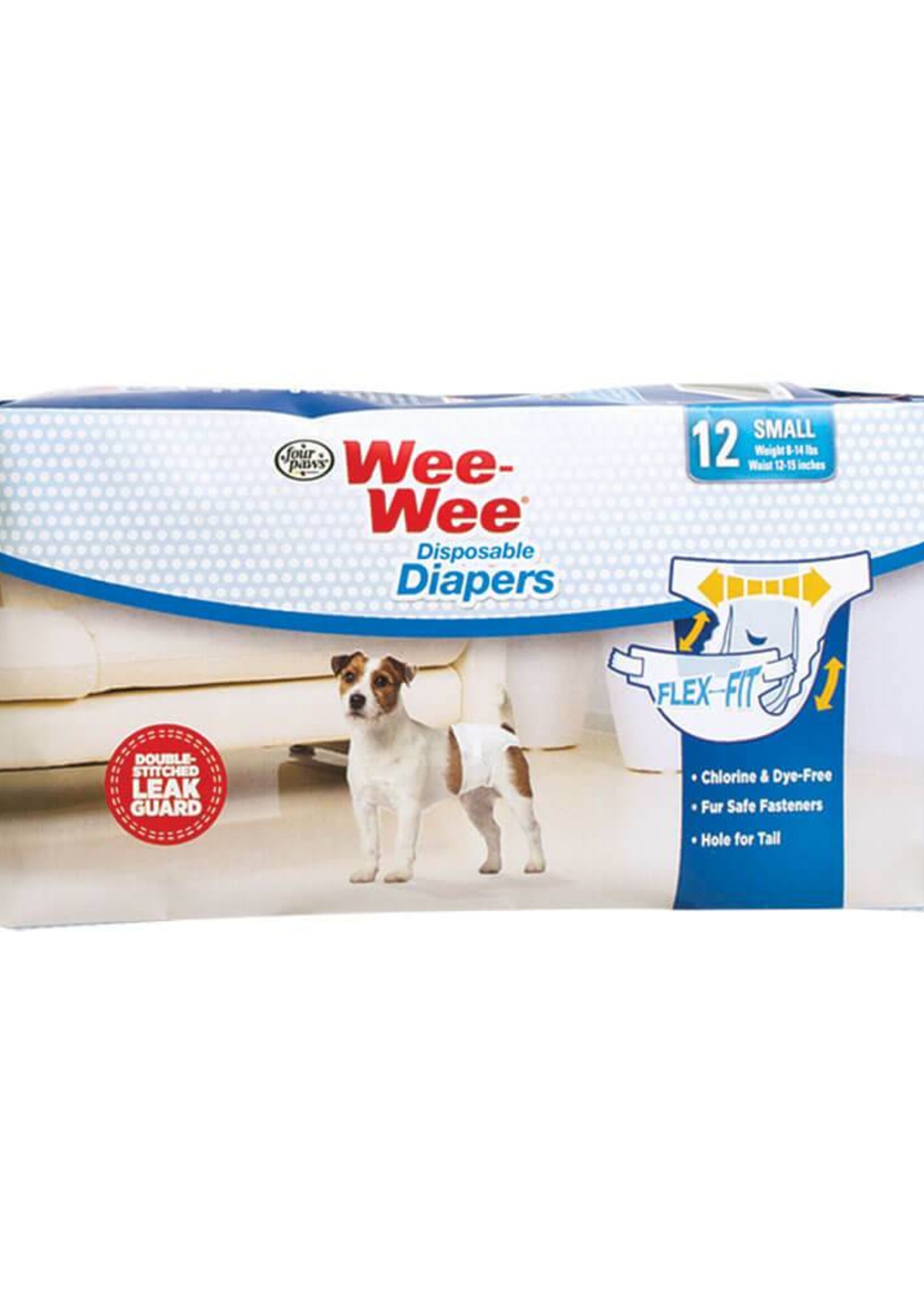 Four Paws Four Paws Wee-Wee Disposable Diapers 12pk