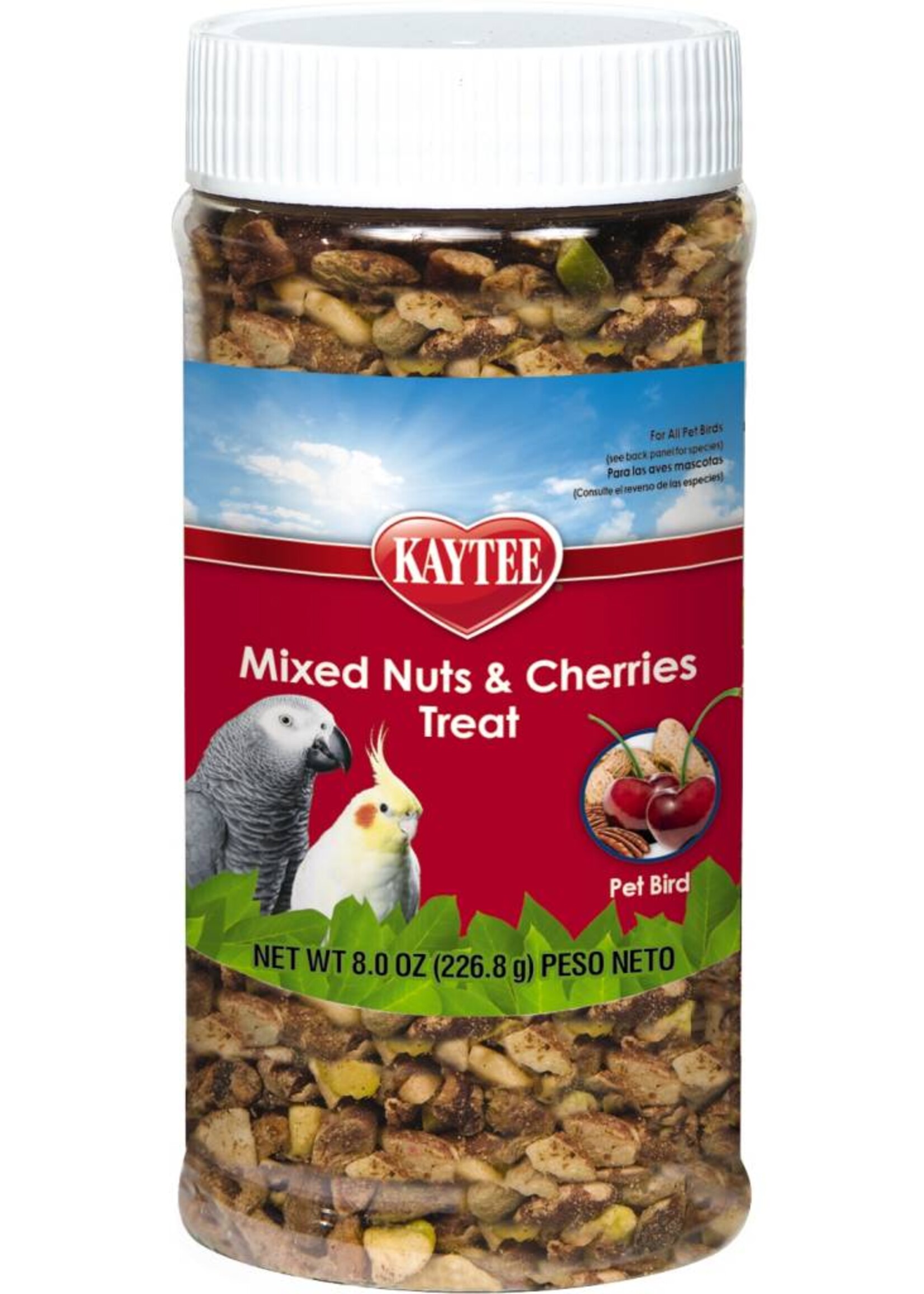 Kaytee Kaytee Fiesta Mixed Nut Cherry Avian Jar 8 oz