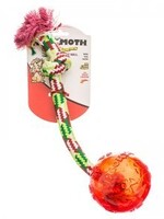 Mammoth Mammoth Flossy Chew Tug with Treat Ball, Large (Assorted Colors)