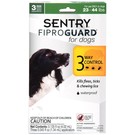Sergeants Sergeant's Fiproguard Flea & Tick Squeeze-On for Dogs 23-44lbs