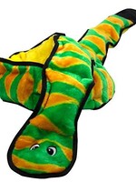 Outward Hound Outward Hound Invincibles Snake Stuffingless Plush Dog Toy
