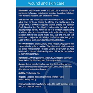 Vetericyn Vetericyn Plus Wound & Skin Care 3 oz