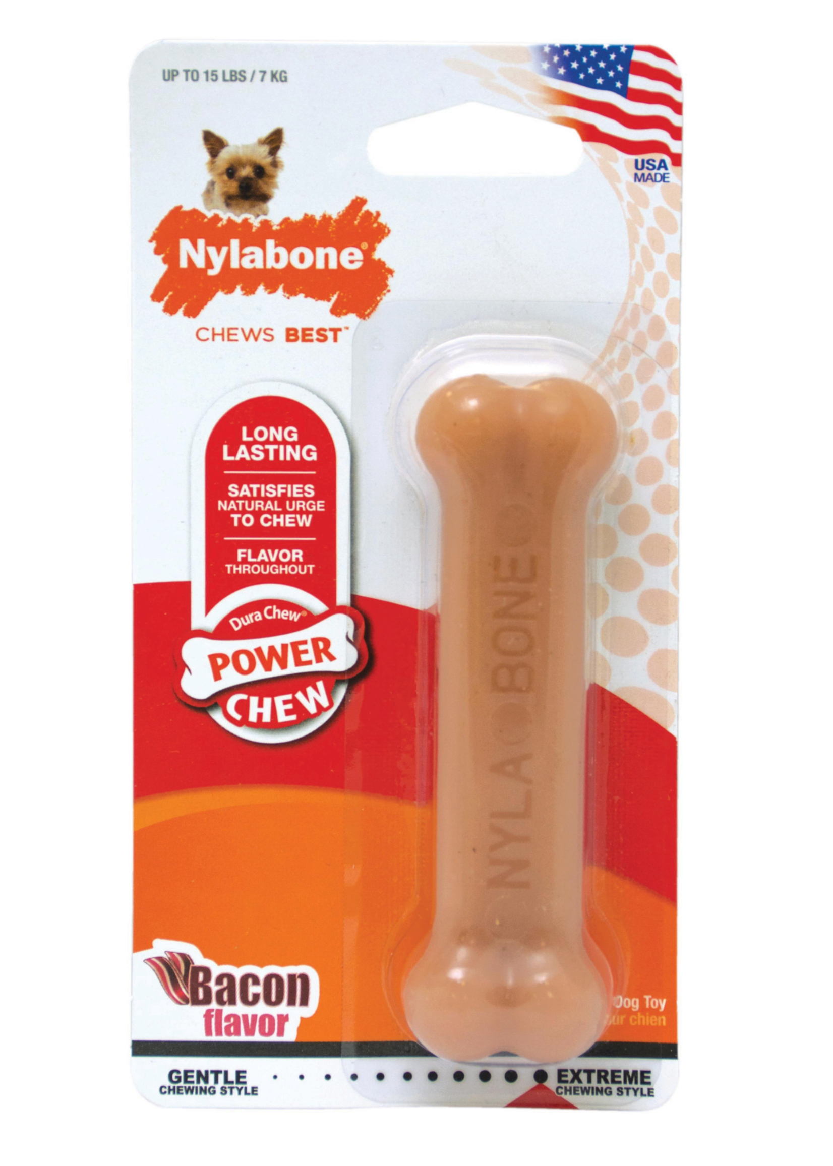 Nylabone Nylabone DuraChew, Bacon Flavor