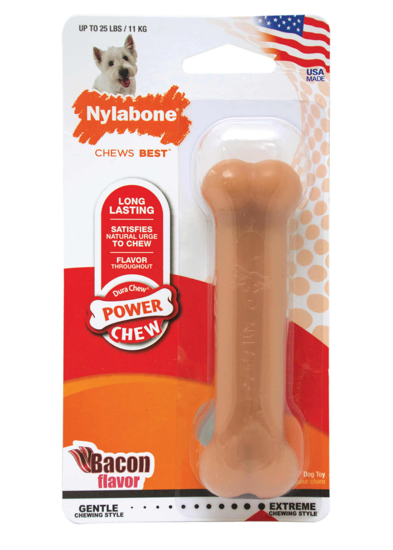 Nylabone Nylabone DuraChew, Bacon Flavor
