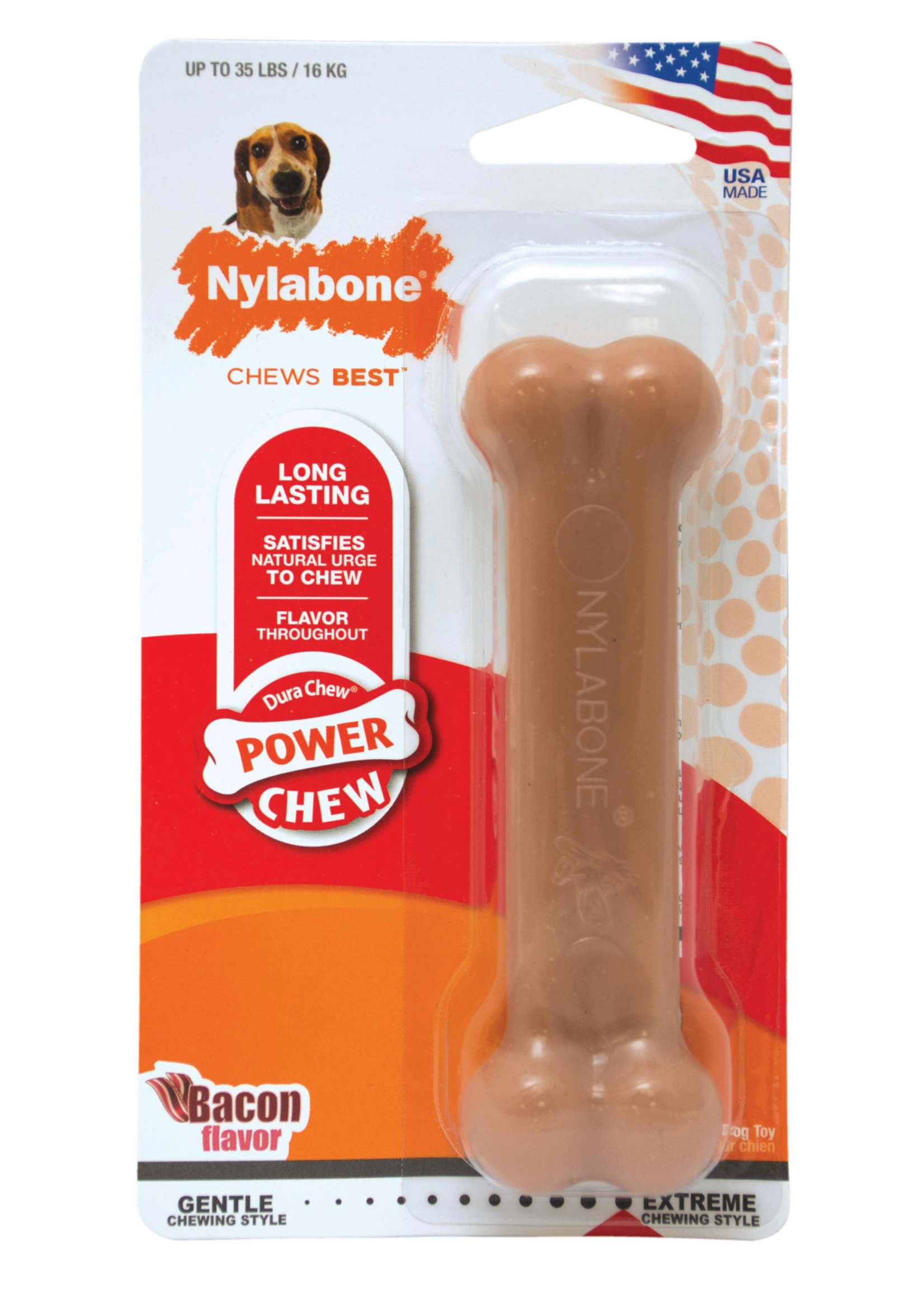 Nylabone Nylabone DuraChew, Bacon Flavor