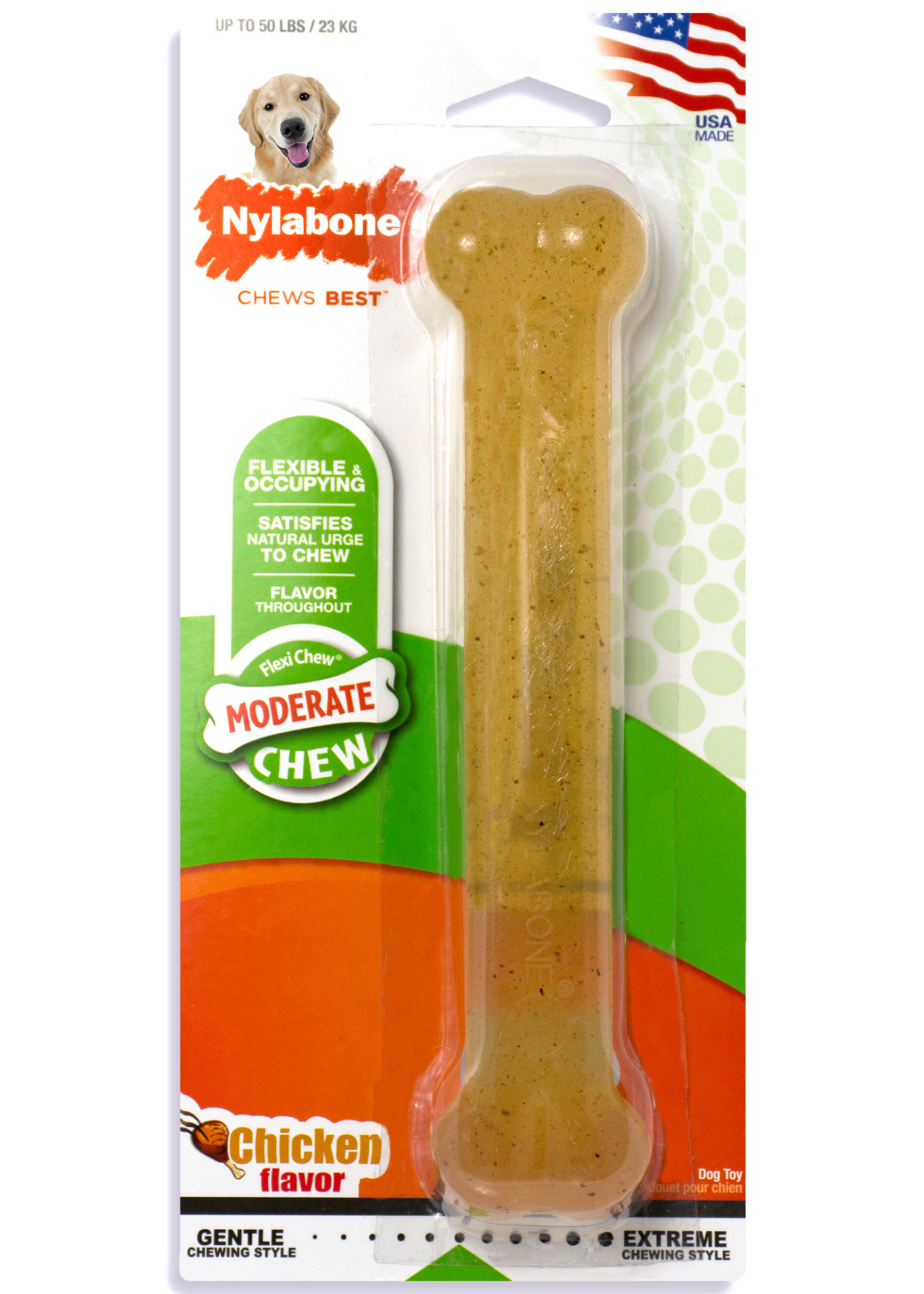 Nylabone Nylabone FlexiChew,  Chicken Flavor