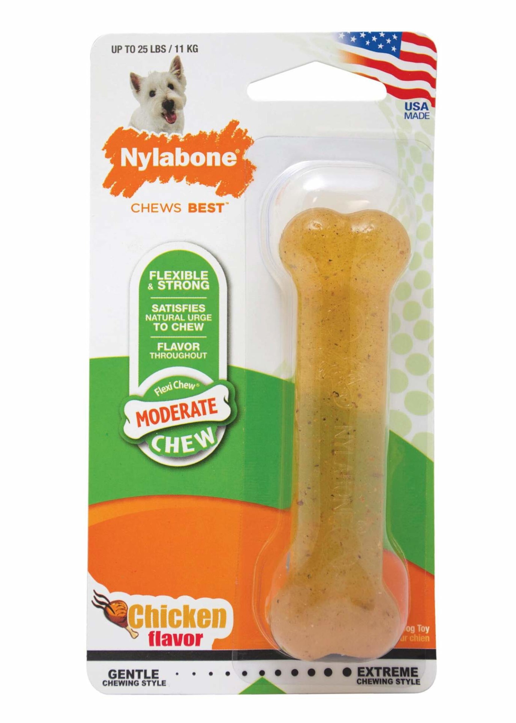 Nylabone Nylabone FlexiChew,  Chicken Flavor