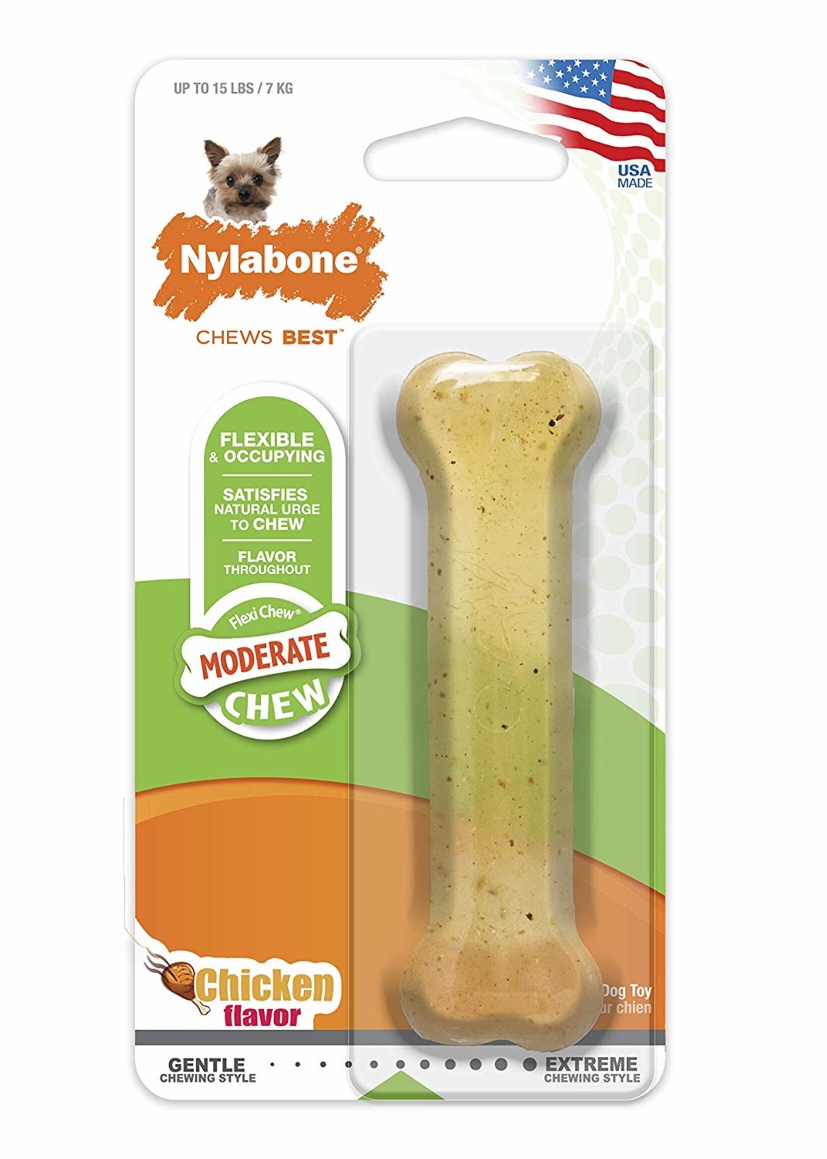 Nylabone Nylabone FlexiChew,  Chicken Flavor