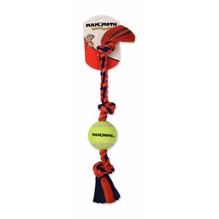 Mammoth Mammoth 3 Knot Color Tug With Tennis Ball