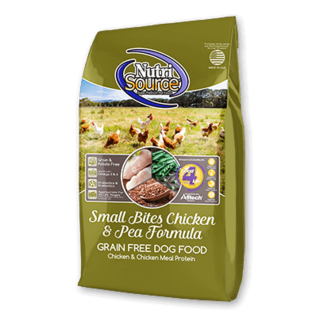 Tuffy's NutriSource Grain Free Small Bites Chicken & Pea