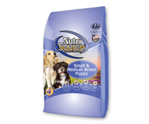Nutrisource small top medium puppy food