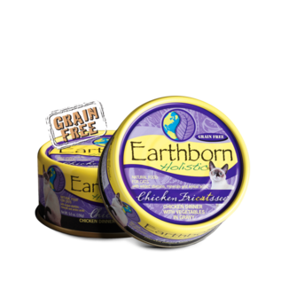Midwestern Pet Food Earthborn Holistic Grain Free Canned Cat Food, 5.5 oz