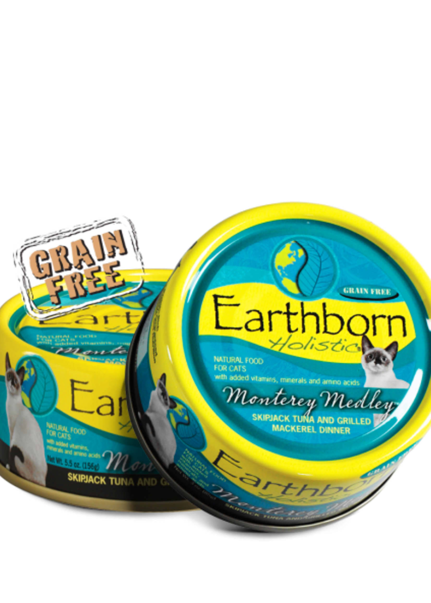 Earthborn Holistic Grain Free Canned Cat Food, 5.5 oz