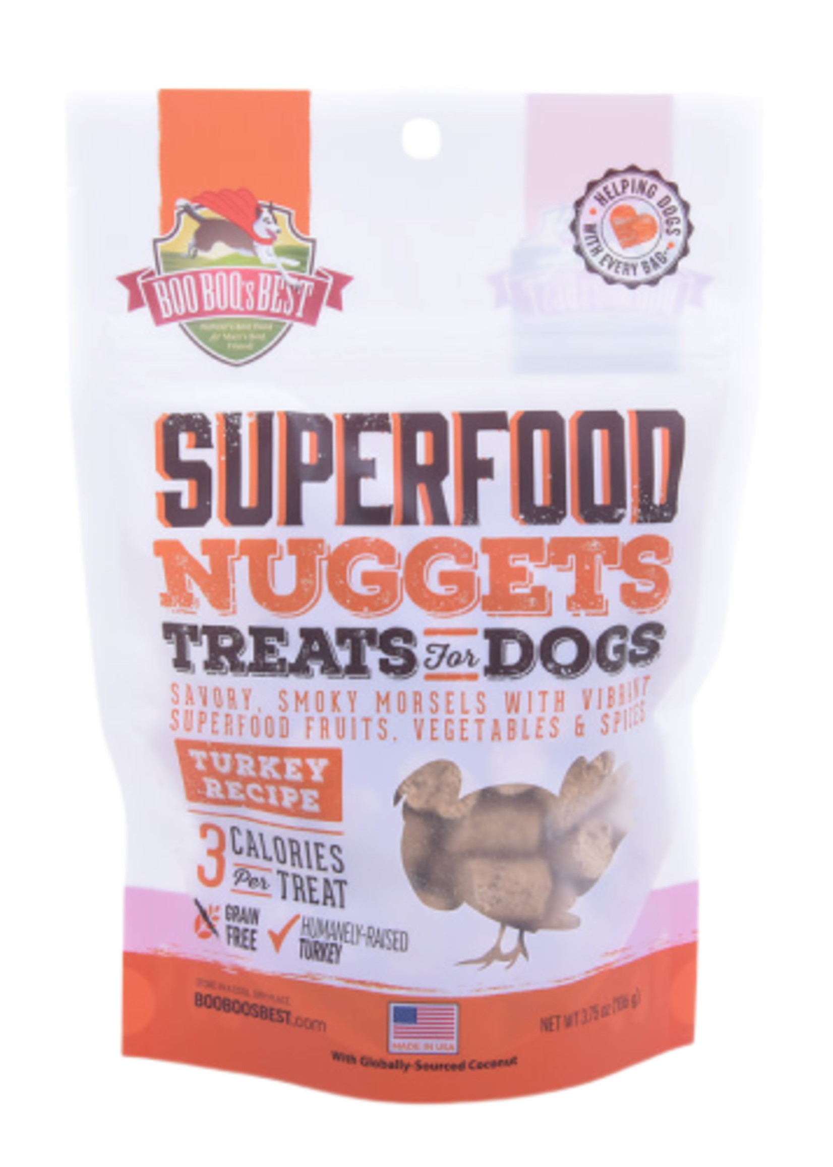 Boo Boo's Best Boo Boo's Best Superfood Nuggets, 3.75 oz bags