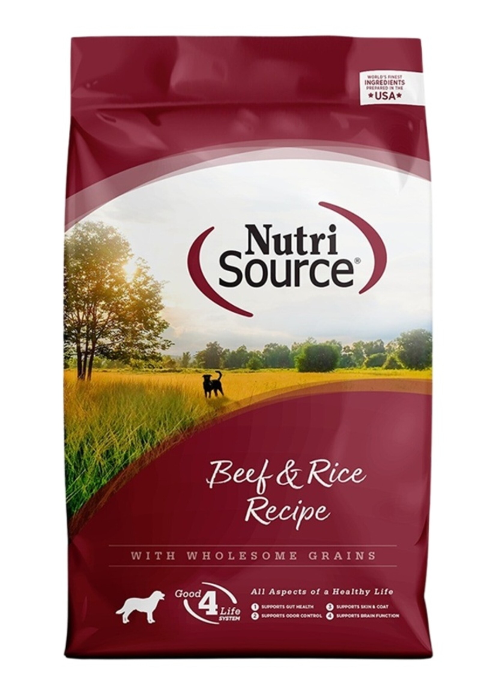 Tuffy's NutriSource Healthy Grain Beef & Brown Rice