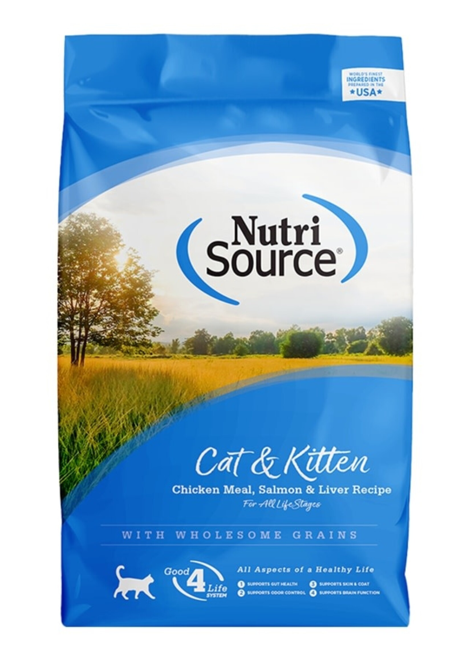 Tuffy's NUTRISOURCE CAT CHICKEN SALMON & LIVER 4LB