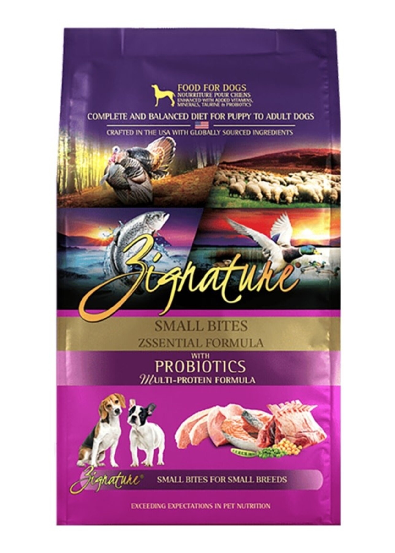 Pets Global Zignature Dog Grain Free Dog Food  Small Bites