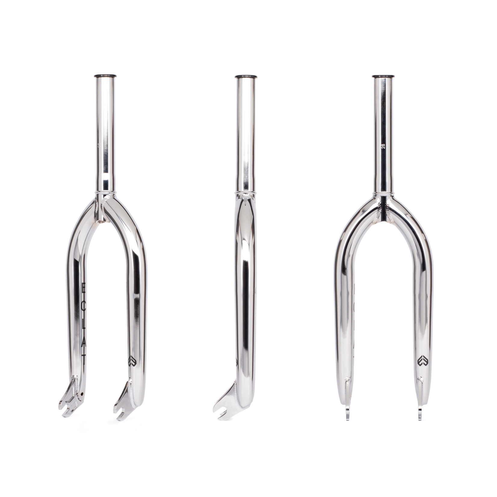 Eclat Storm Fork XLT 24mm Chrome Plate