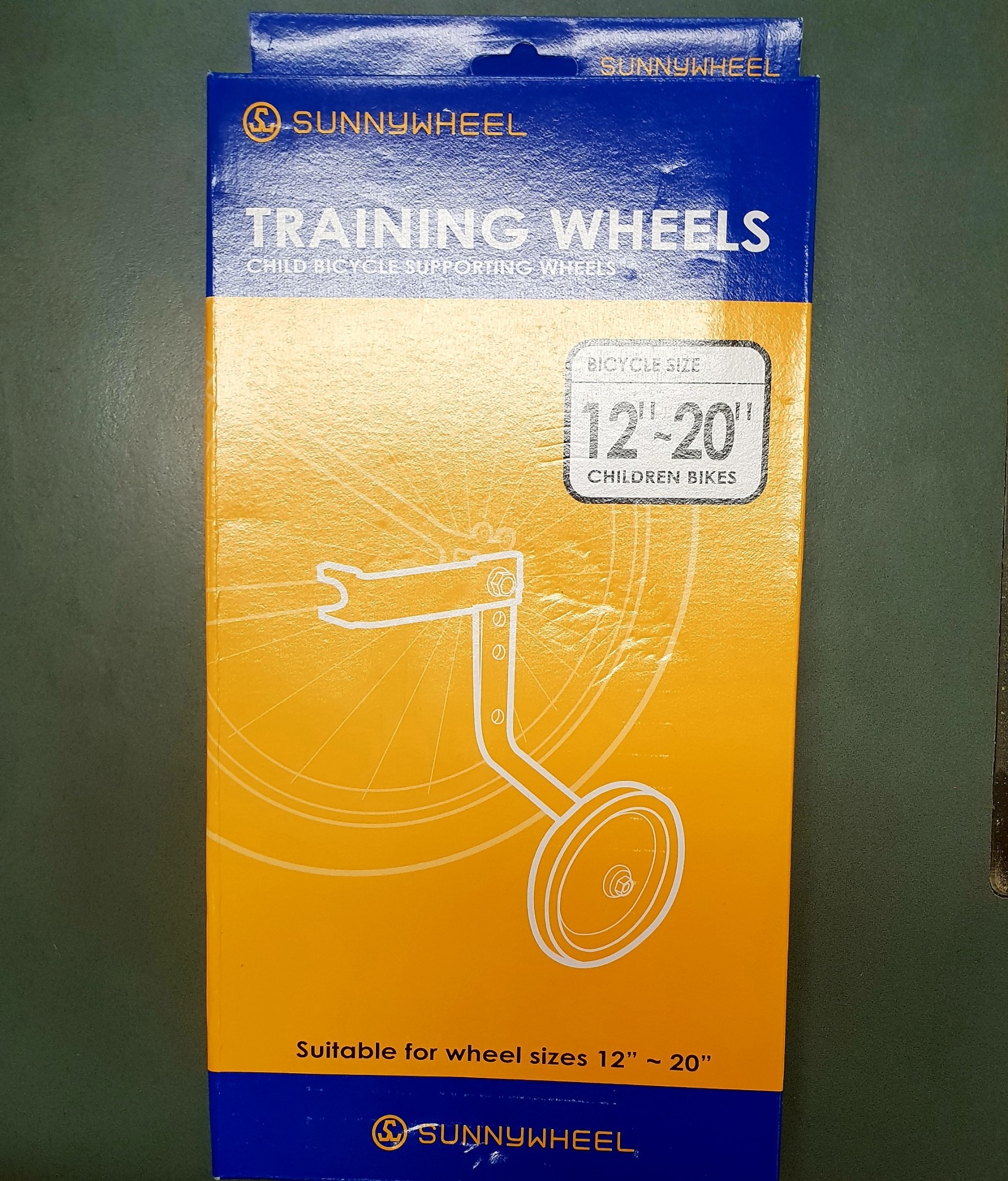 training wheels sizes